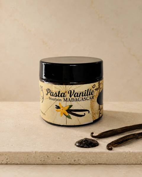 Pasta din Vanilie de Madagascar, Premium la Borcan – vanilie Bourbon de Madagascar calitate premium KSpices