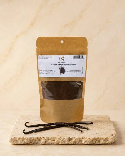 Pudra Vanilie Bourbon din Madagascar – vanilie Bourbon de Madagascar calitate premium KSpices
